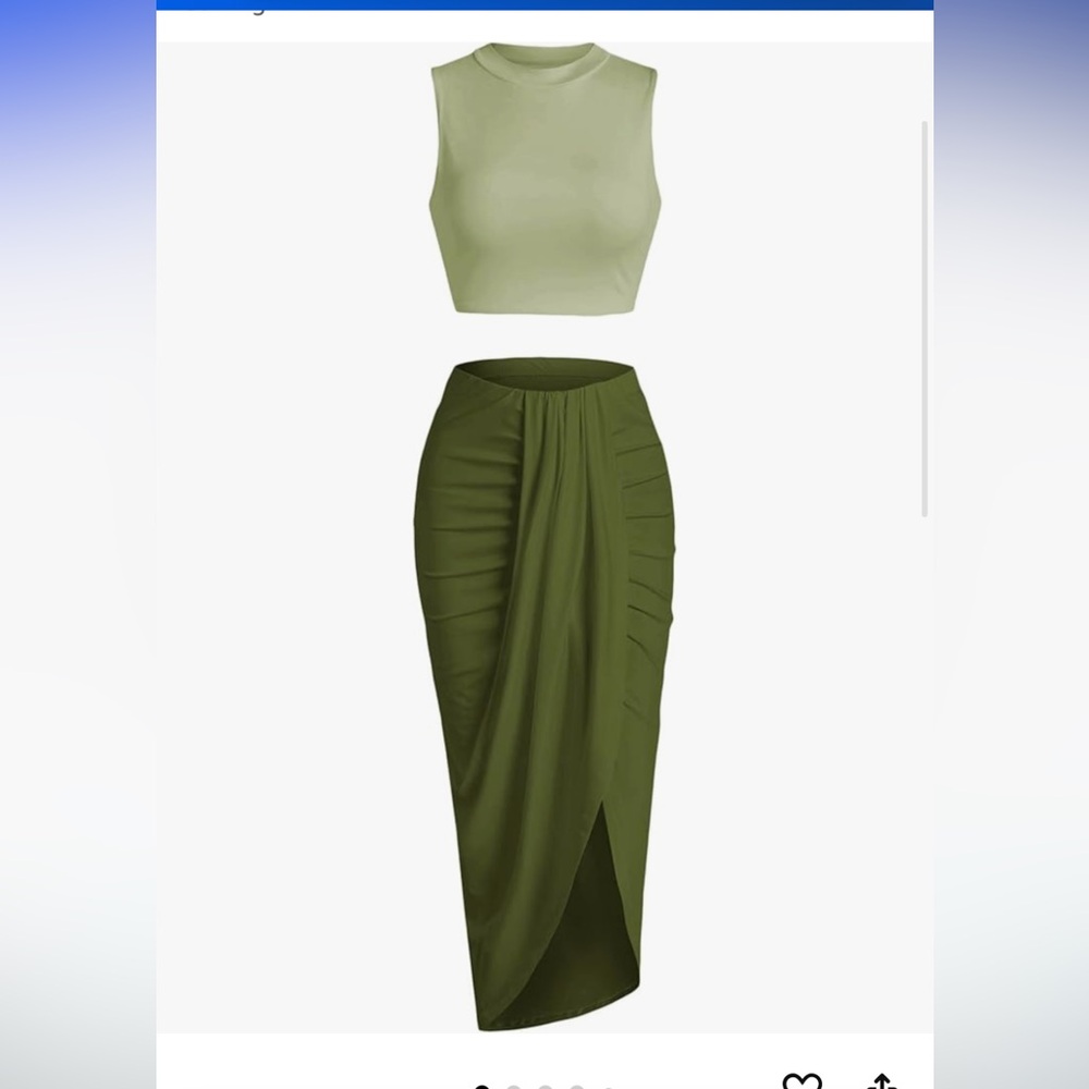 Green 2 piece set